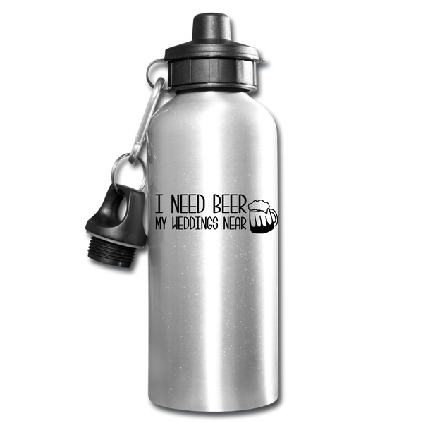 Water Bottle - silver