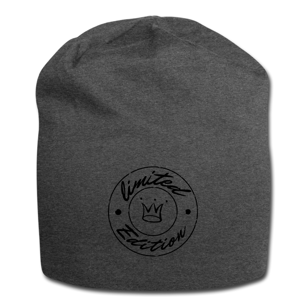 Jersey Beanie - charcoal gray