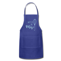 Adjustable Apron - royal blue