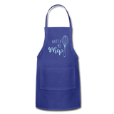 Adjustable Apron - royal blue