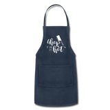 Adjustable Apron - navy