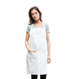 Adjustable Apron - white