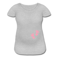 Women’s Maternity T-Shirt - heather gray