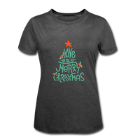 Women’s Tri-Blend T-Shirt - heather black