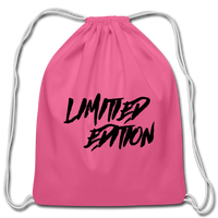 Cotton Drawstring Bag - pink