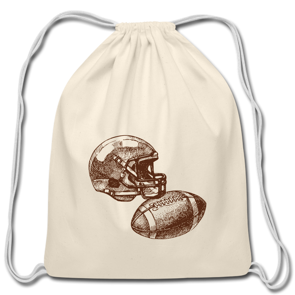 Cotton Drawstring Bag - natural