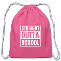 Cotton Drawstring Bag - pink