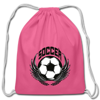 Cotton Drawstring Bag - pink