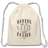 Cotton Drawstring Bag - natural