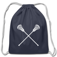 Cotton Drawstring Bag - navy