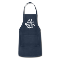 Adjustable Apron - navy