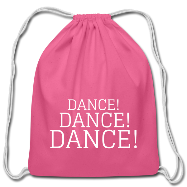 Cotton Drawstring Bag - pink