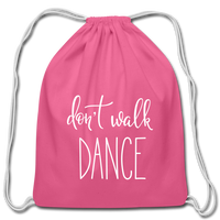 Cotton Drawstring Bag - pink