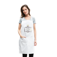 Adjustable Apron - white