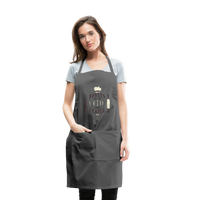 Adjustable Apron - charcoal