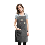 Adjustable Apron - charcoal