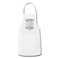 Adjustable Apron - white