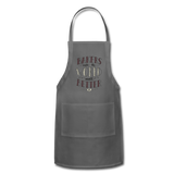 Adjustable Apron - charcoal