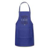 Adjustable Apron - royal blue