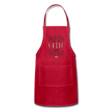 Adjustable Apron - red