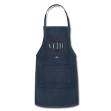 Adjustable Apron - navy