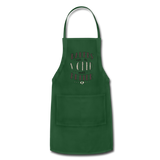 Adjustable Apron - forest green