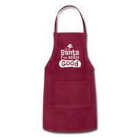 Adjustable Apron - burgundy