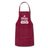 Adjustable Apron - burgundy