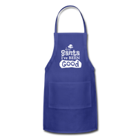 Adjustable Apron - royal blue