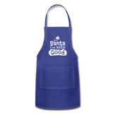 Adjustable Apron - royal blue