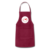 Adjustable Apron - burgundy