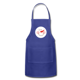 Adjustable Apron - royal blue