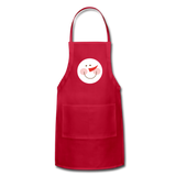 Adjustable Apron - red