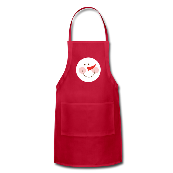 Adjustable Apron - red