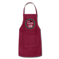 Adjustable Apron - burgundy