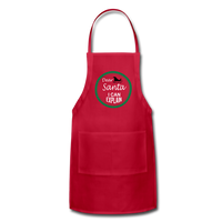 Adjustable Apron - red