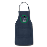 Adjustable Apron - navy