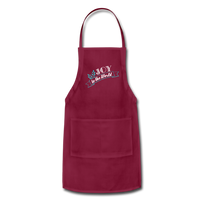 Adjustable Apron - burgundy