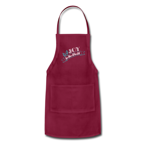 Adjustable Apron - burgundy