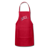 Adjustable Apron - red