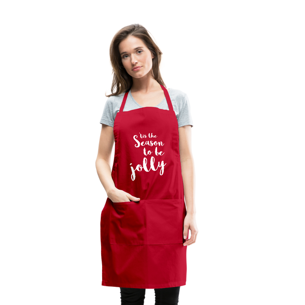 Adjustable Apron - red