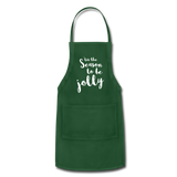 Adjustable Apron - forest green