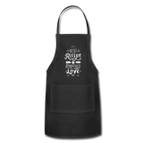 Adjustable Apron - black