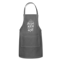 Adjustable Apron - charcoal