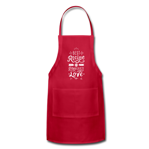 Adjustable Apron - red