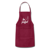 Adjustable Apron - burgundy