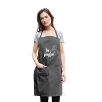 Adjustable Apron - charcoal