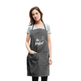 Adjustable Apron - charcoal