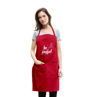 Adjustable Apron - red