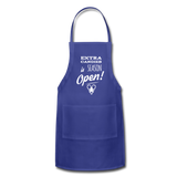 Adjustable Apron - royal blue